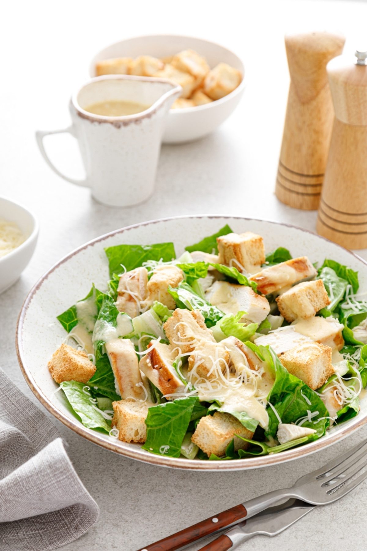 Soup and Small Caesar